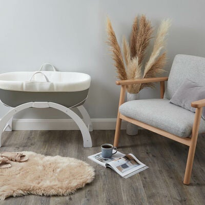 Shnuggle Dreami Moseskurv Sleep System, Slate Grey
