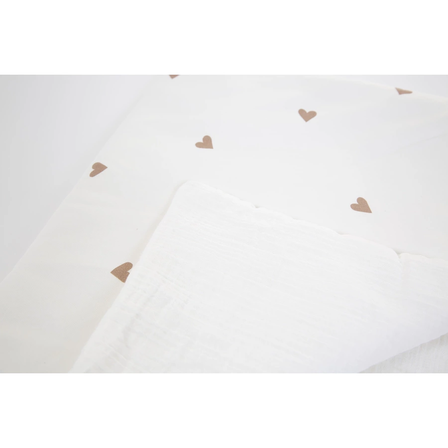 CHILDHOME Decke Hearts 80 x 100 cm