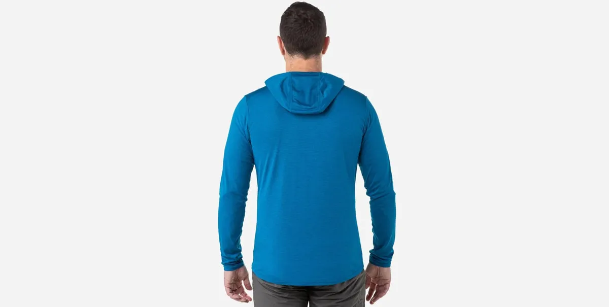 Mountain Equipment Glace Hooded Mens Top Dusk