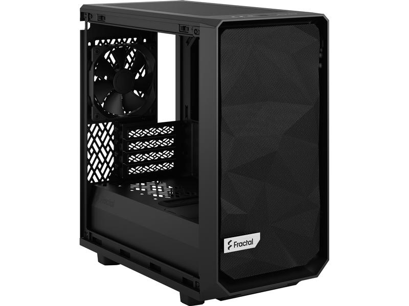 Fractal Design PC-Gehäuse Meshify 2 Mini TG Dark Tint Schwa Elegantes Mini-Tower-Gehäuse im Mesh-Design