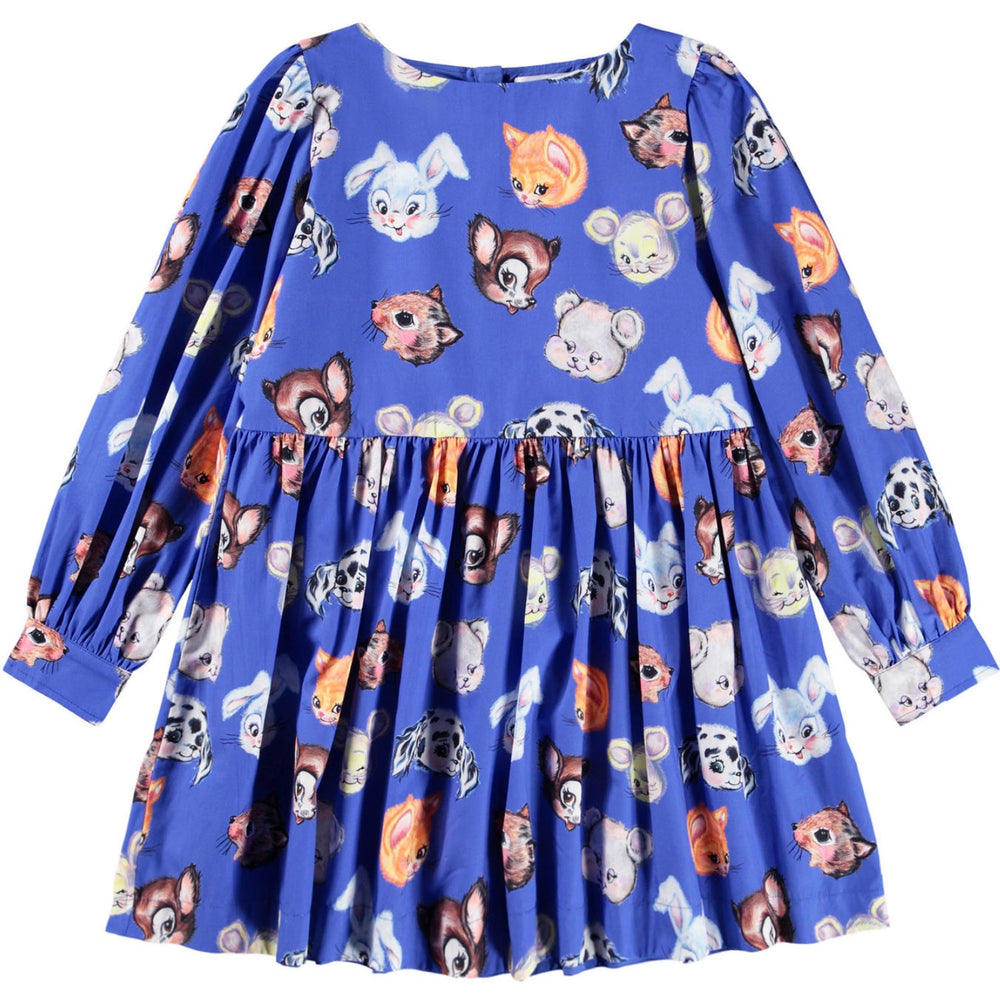 Køb Molo Violet Blue Cleo Kjole LS