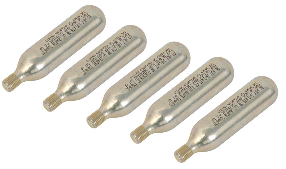 Radon CO2 Patrone 16g mit Gewinde 5er Pack kaufen | Bike-Discount