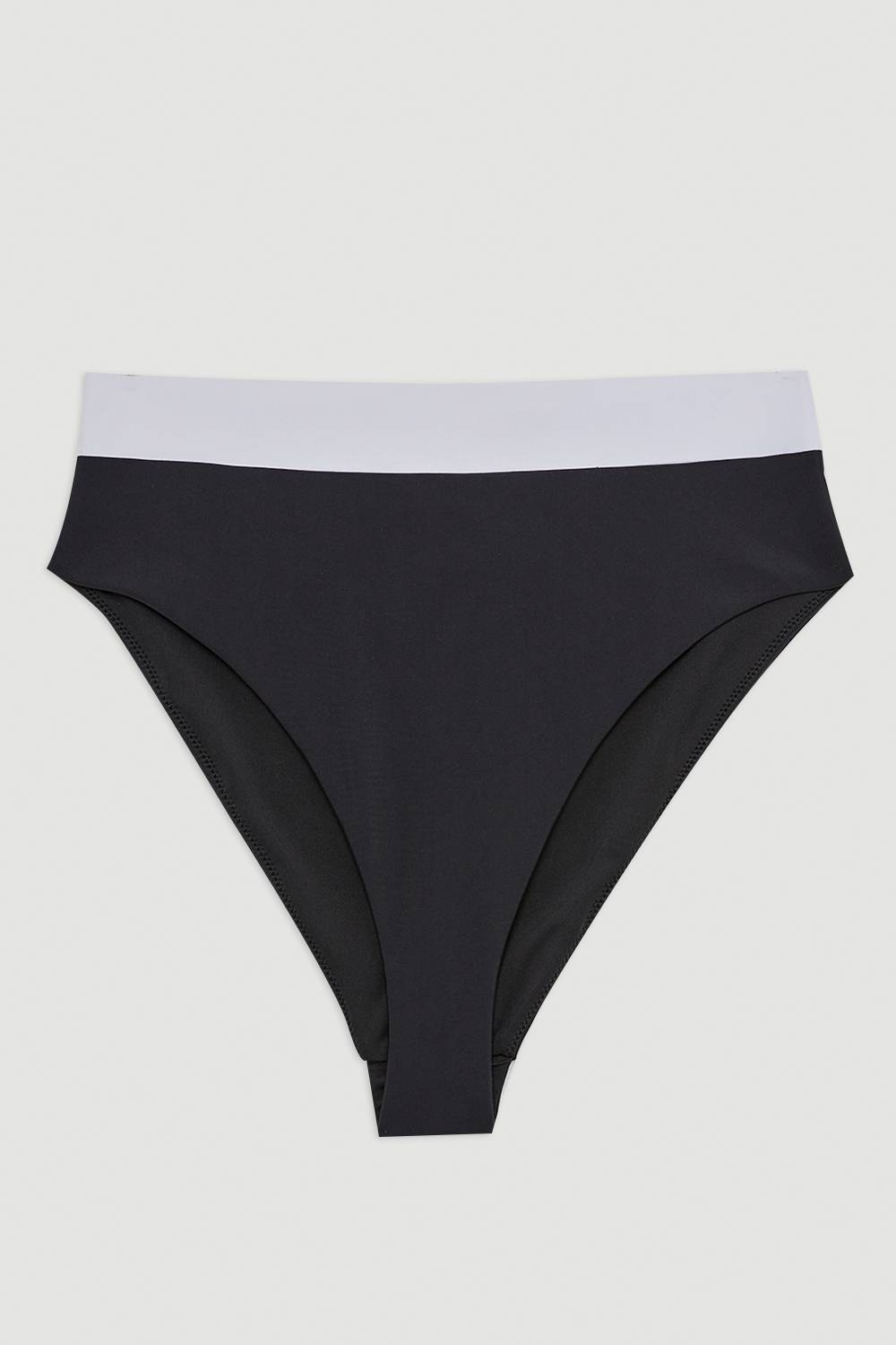 KarenMillen Bas de Bikini Taille Haute Échancré