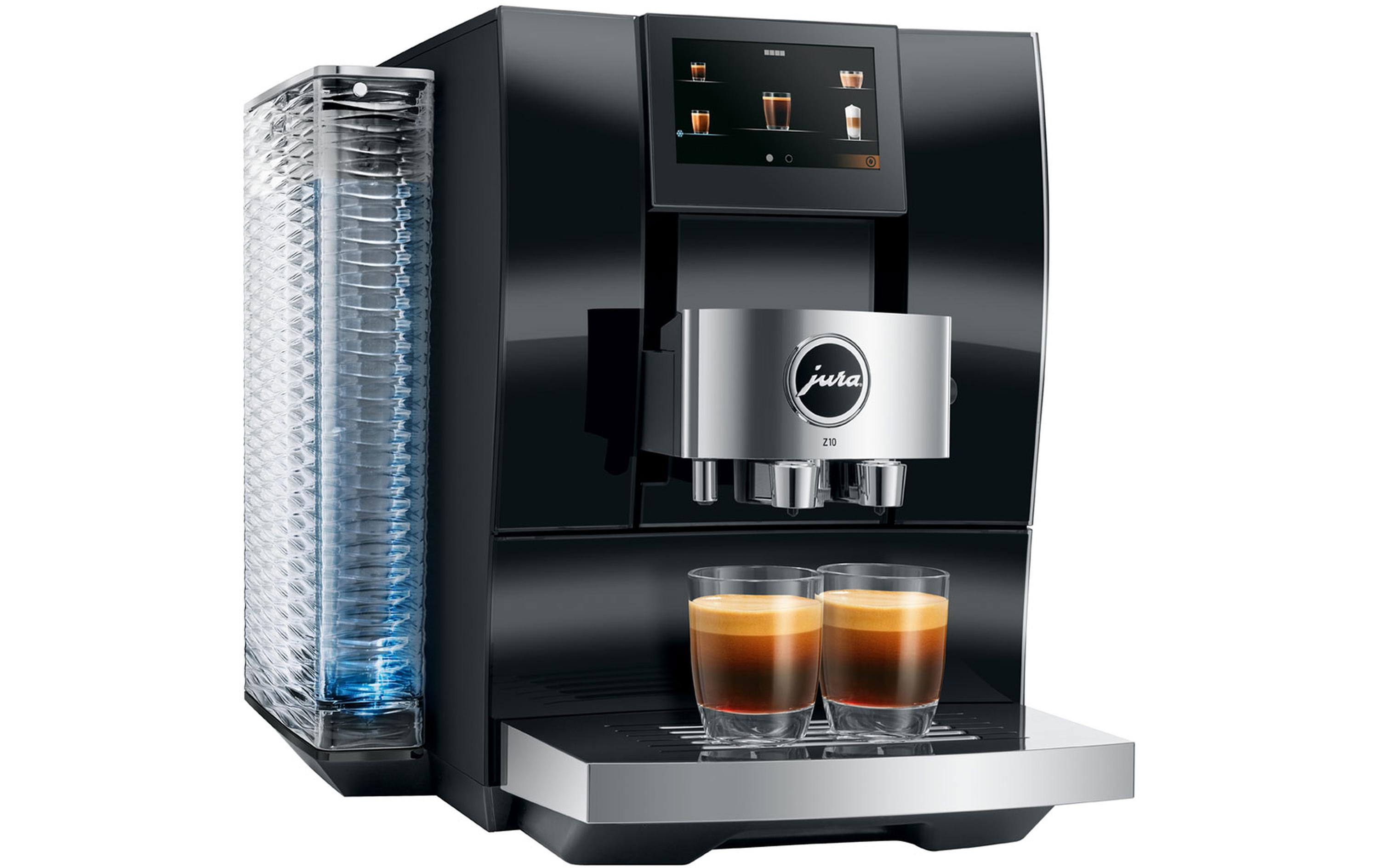 Kaffeevollautomat Z10 Diamond Black (SA)<br>Zweitassen-Vollautomat für verschiedene Kaffee- und Milchgetränke