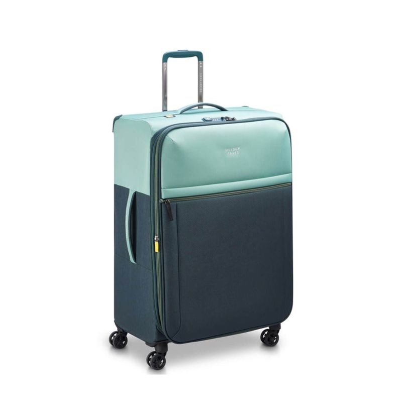 Valise souple Brochant 3 Extensible 78 cm Vert