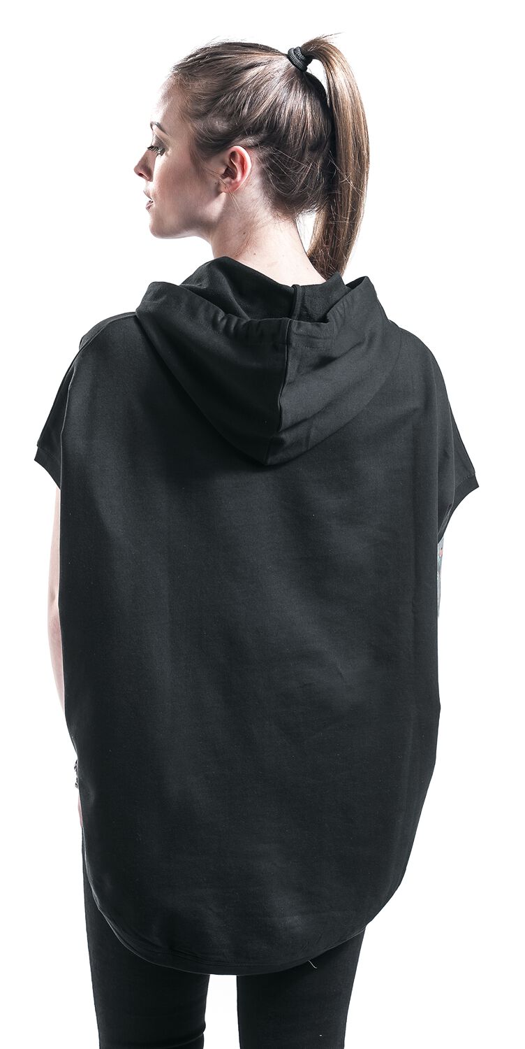 Ladies Sleeveless Terry Hoodie | Urban Classics T-Shirt Manches courtes