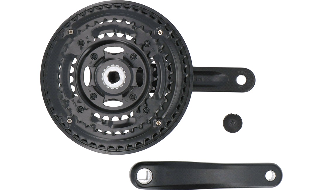 Kranksæt Prowheel 28/38/48T 170mm sort