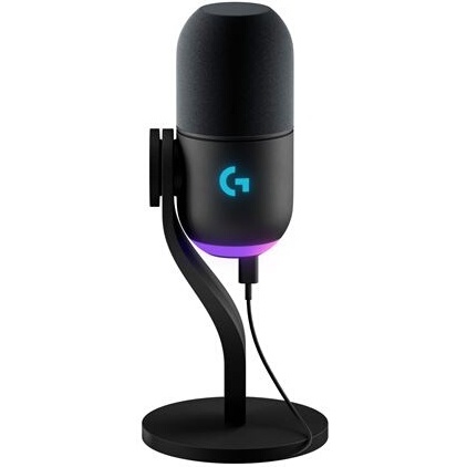 Microphone Logitech G Yeti GX gaming RVB dynamique avec LIGHTSYNC, USB