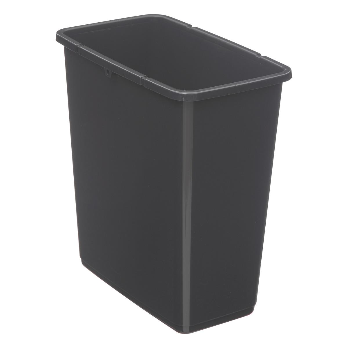 POUBELLE 2 OUVERTURES PLASTIQUE 45L