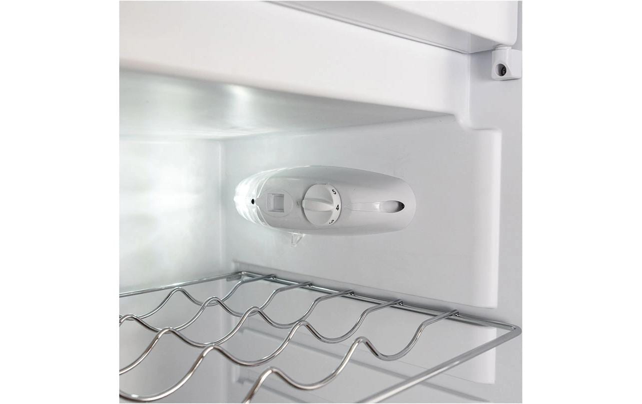 Retro Kühlschrank KSG260 Rechts, Schwarz<br>Kühlgefrierschrank