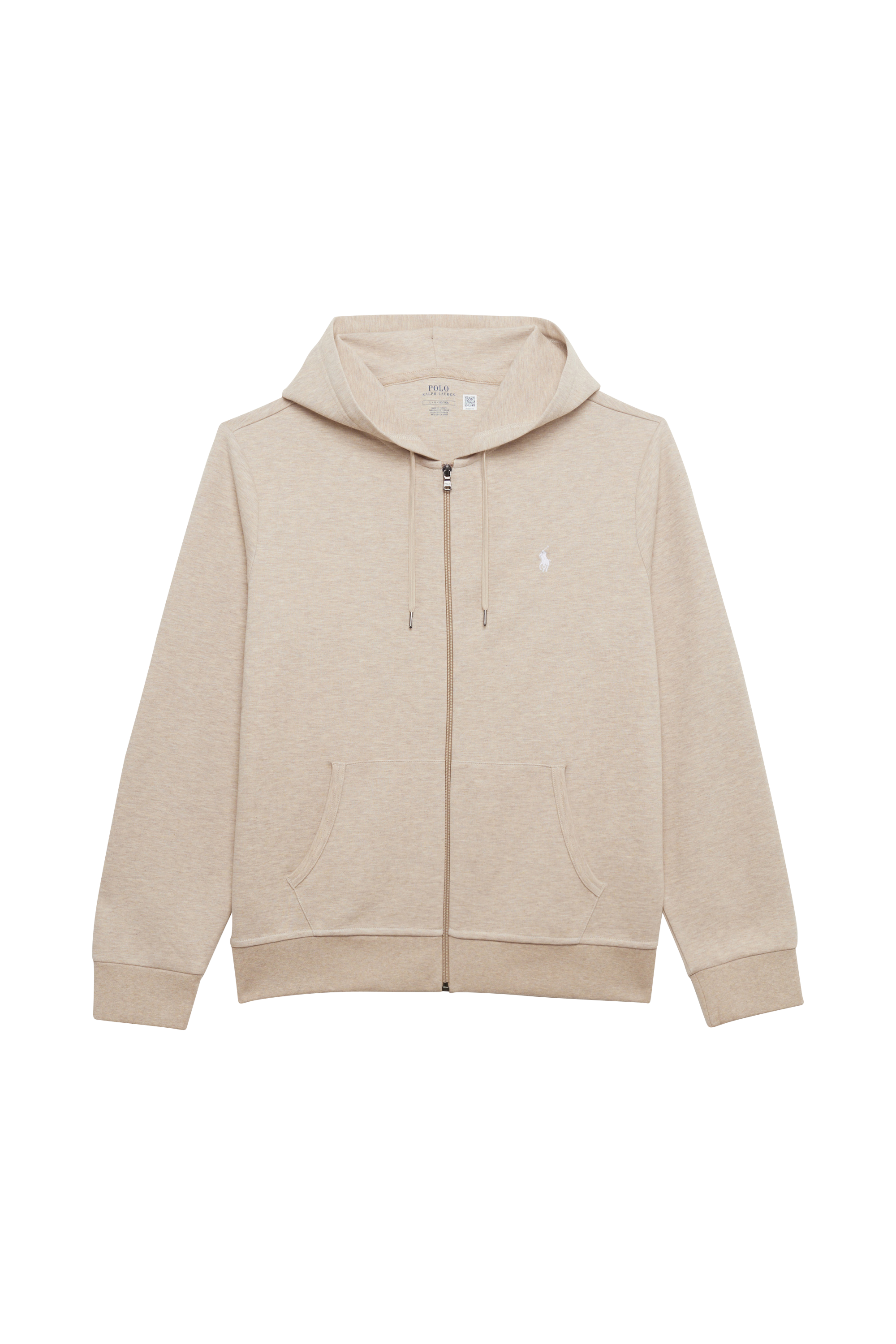 POLO RALPH LAUREN Sweat zippé Double-Knit Full-Zip Hoodie Beige