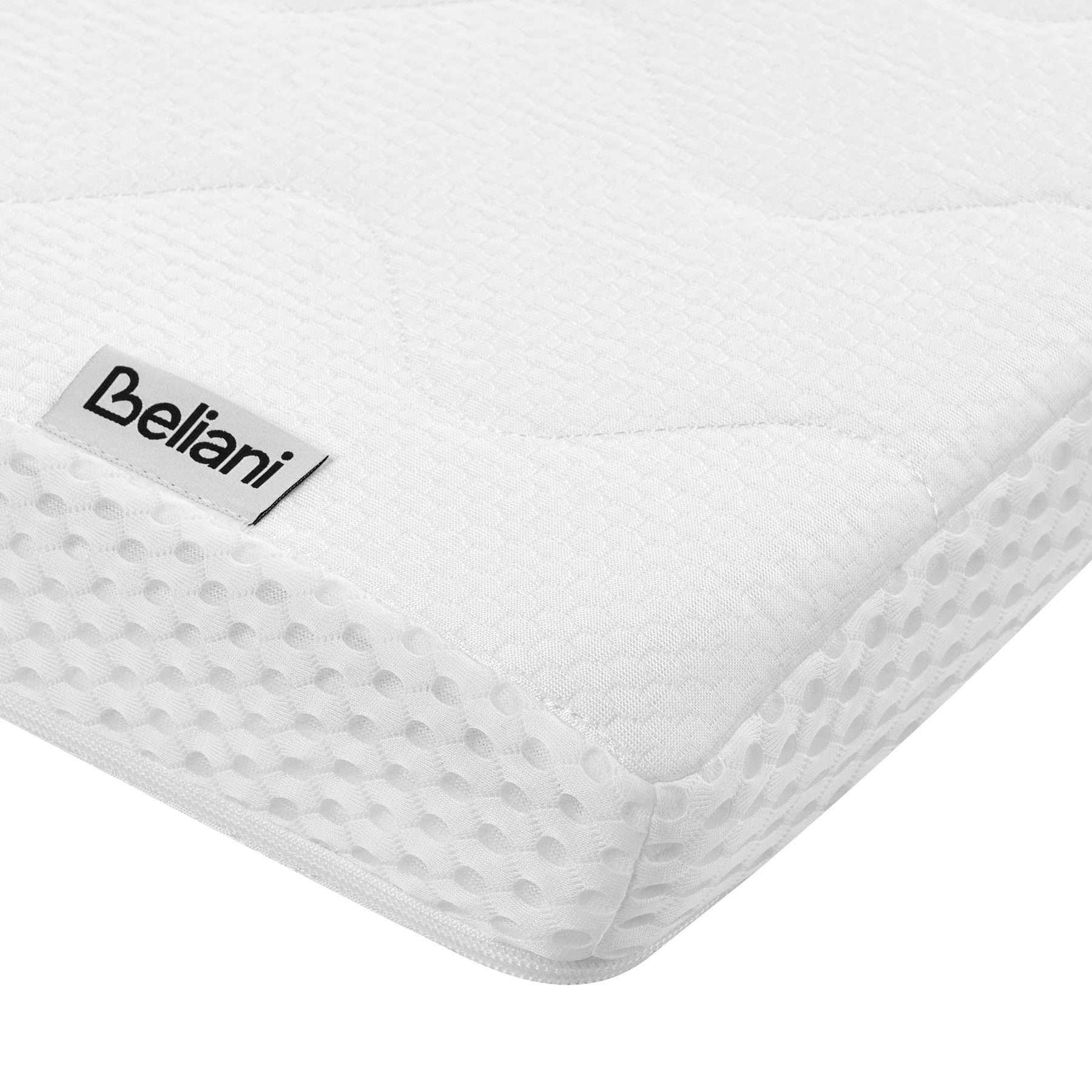 Beliani - FROSTY - Matrastopper - Wit - 120 x 200 cm - Gel