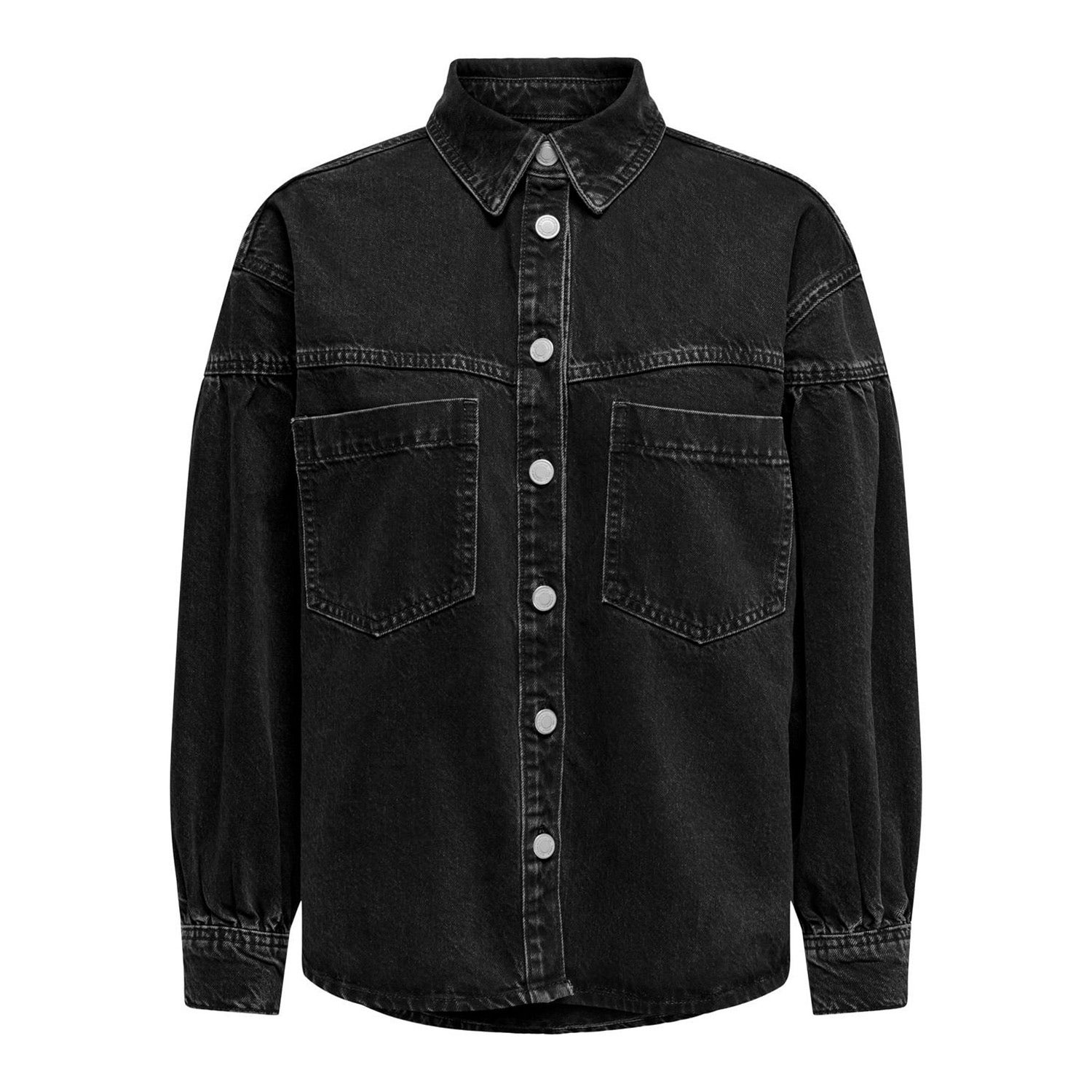 ONLY  Anni Long Sleeve Shirt Denim Jacket