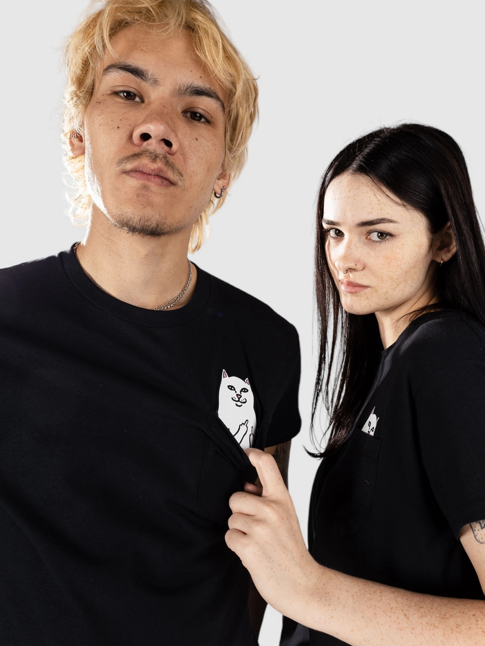RIPNDIP Lord Nermal Pocket T-Shirt black