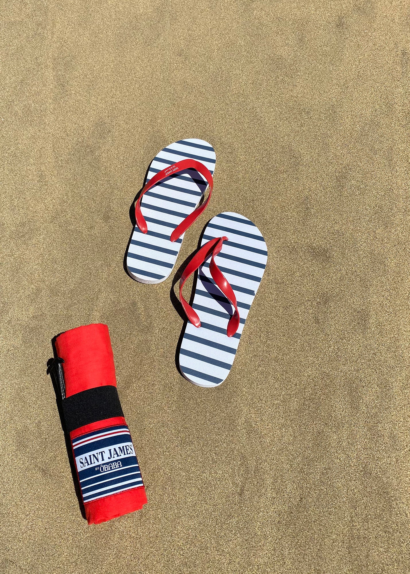 Drap de plage XXL en voile de coton léger