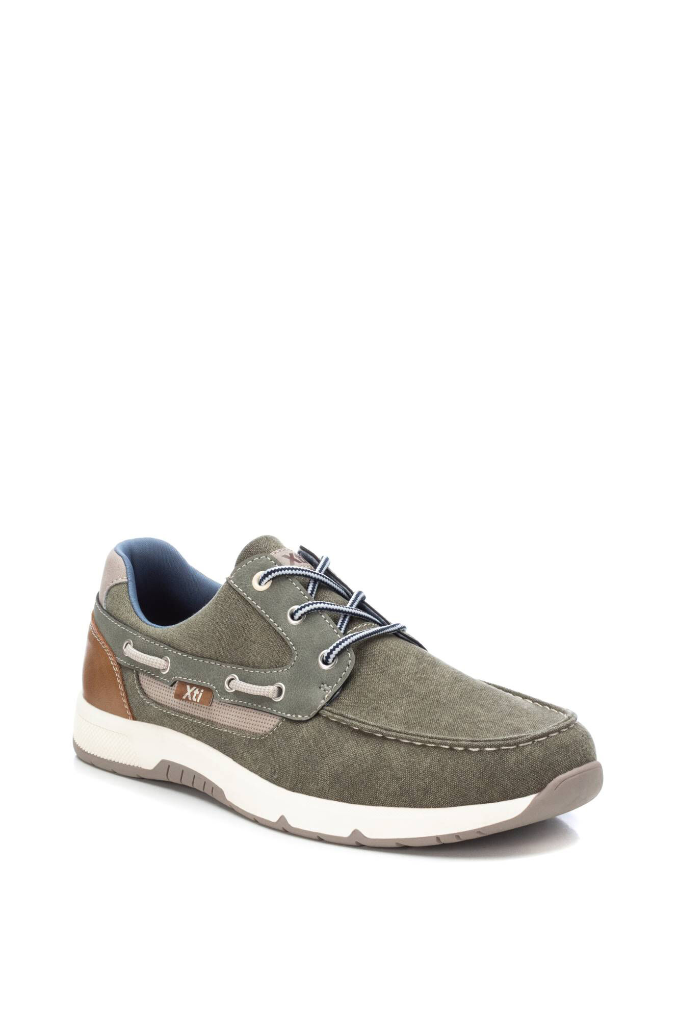 Sapatos náuticos Xti - cáqui escuro
