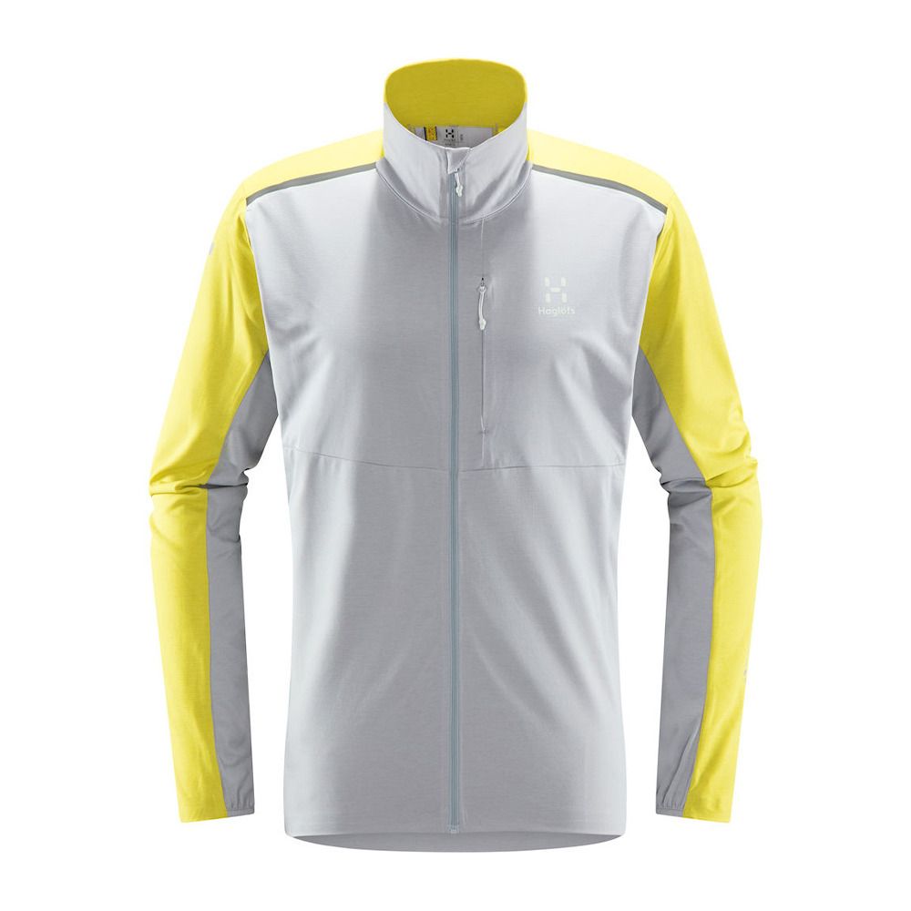 Haglöfs L.I.M STRIVE MID - Sweat Homme concrete/aurora