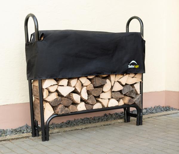 ShelterLogic Stahl-Kaminholzregal