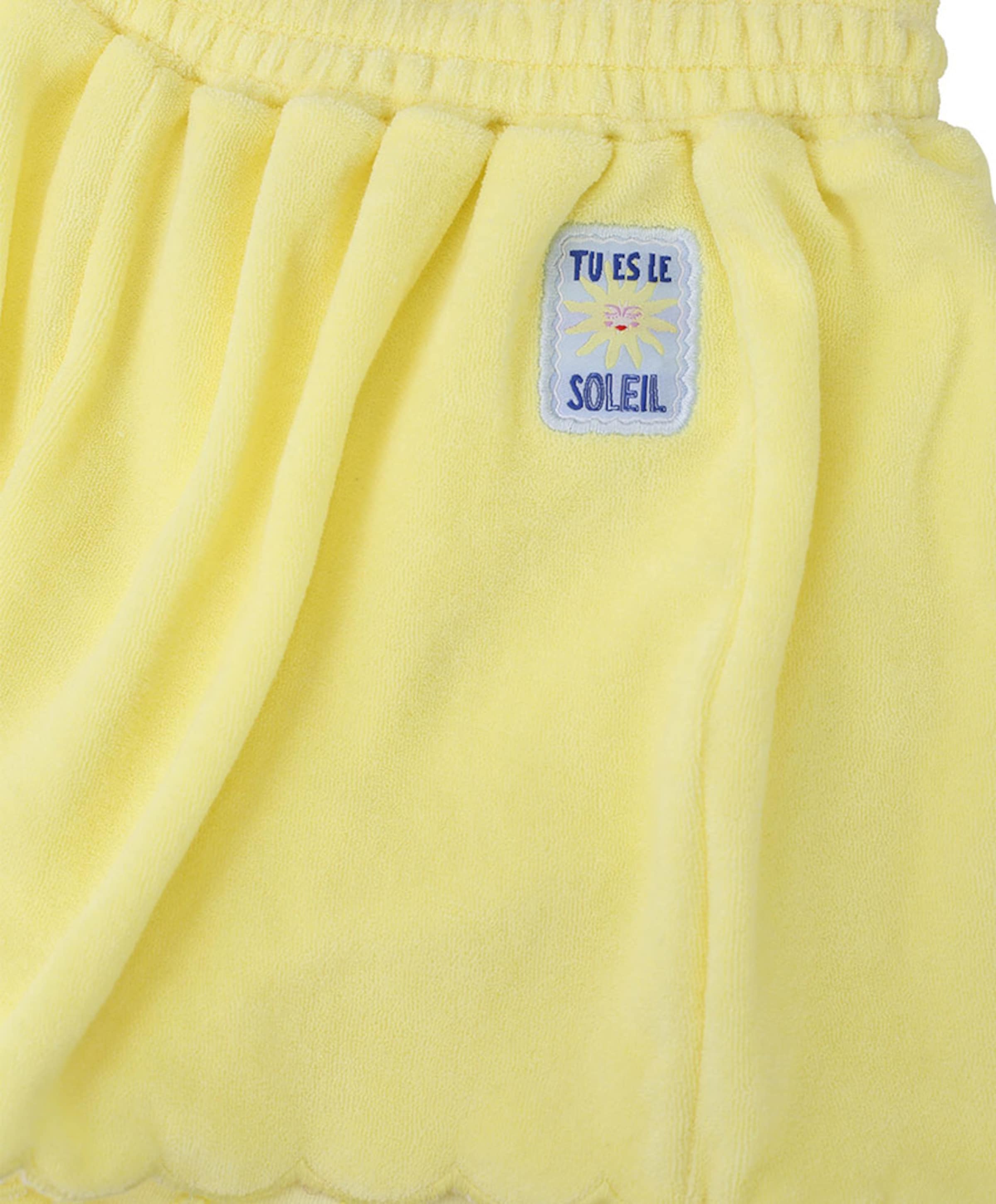 Looxs Little meisjes korte broek geel