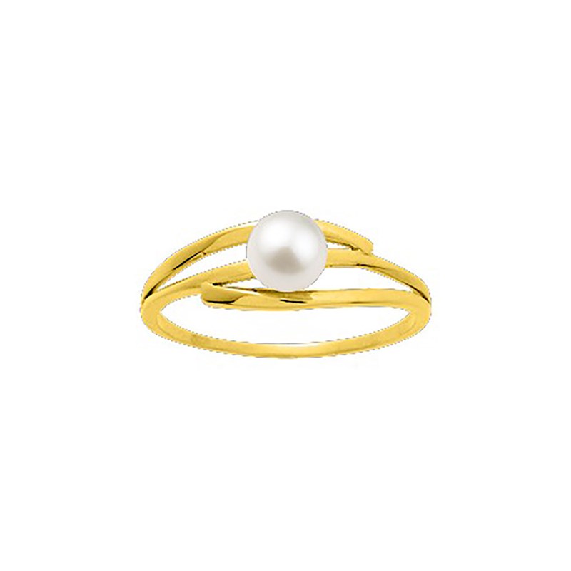 Bague Femme - perle - Or 18 Carats
