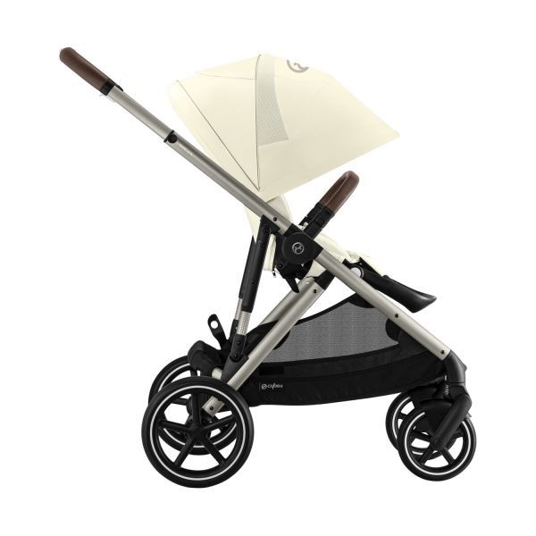 Cybex Gazelle S Kinderwagen 4-in-1 - Taupe - Seashell Beige | Cybex Cloud G i-Size Plus Autostoeltje | Cybex Base G - Black