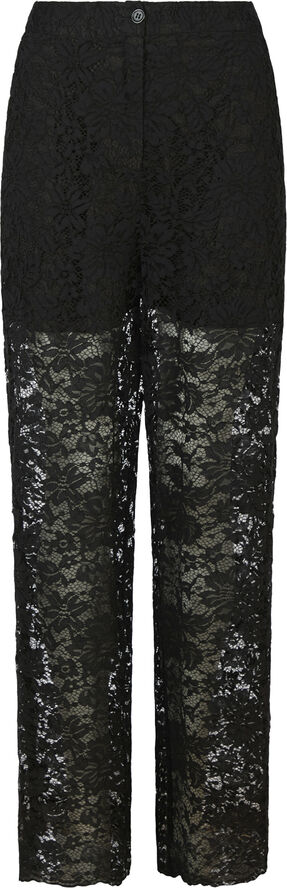 Neo Noir Lami Lace Pants Black