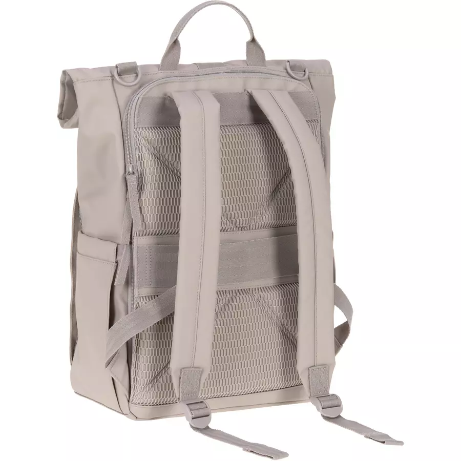 LÄSSIG Wickelrucksack Rolltop Up Backpack taupe