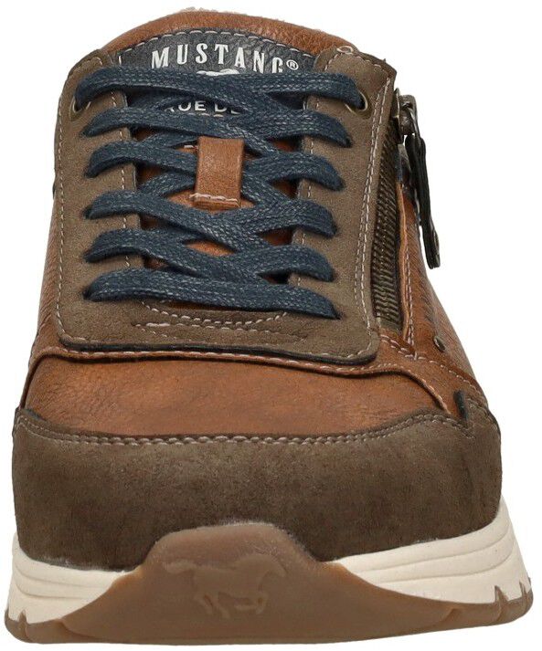 Mustang Veterschoenen Laag cognac