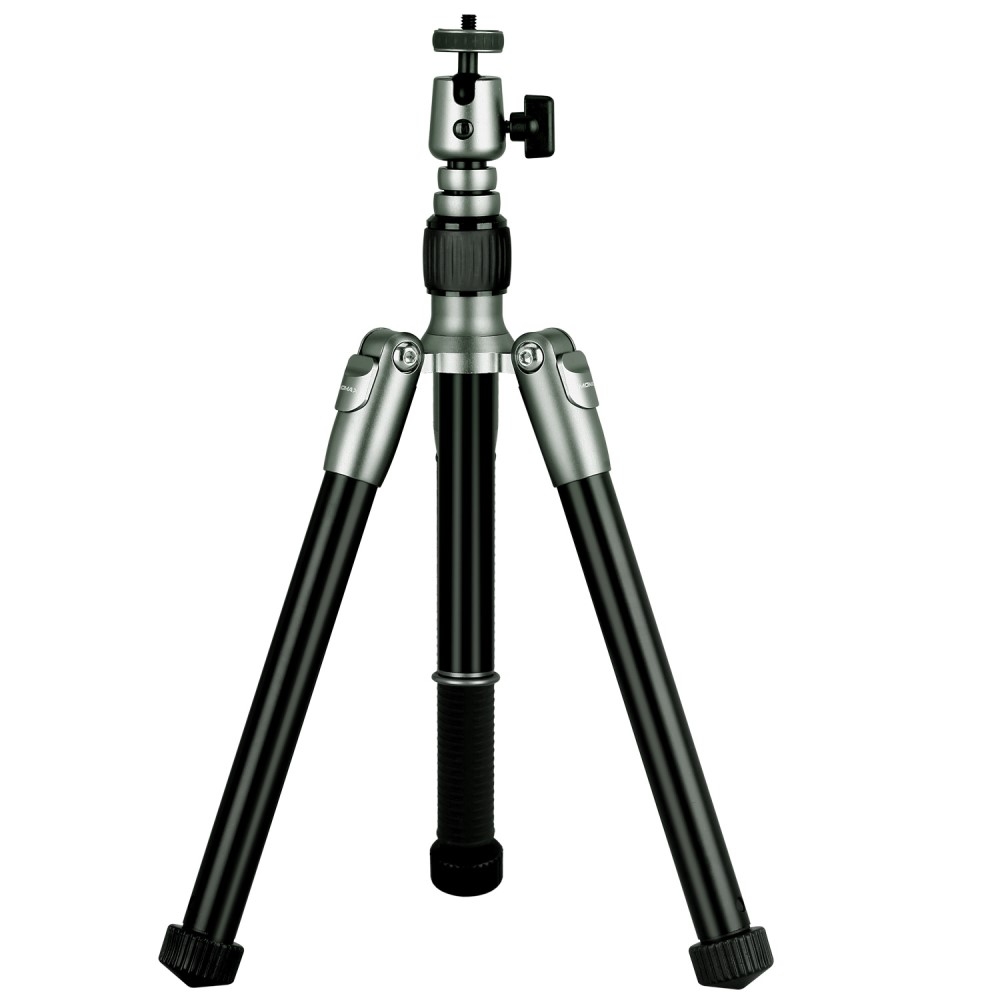 Hero Tripod Dreibein Stativ Halterung für Smartphone / DLSR Kamera / GoPro - Schwarz