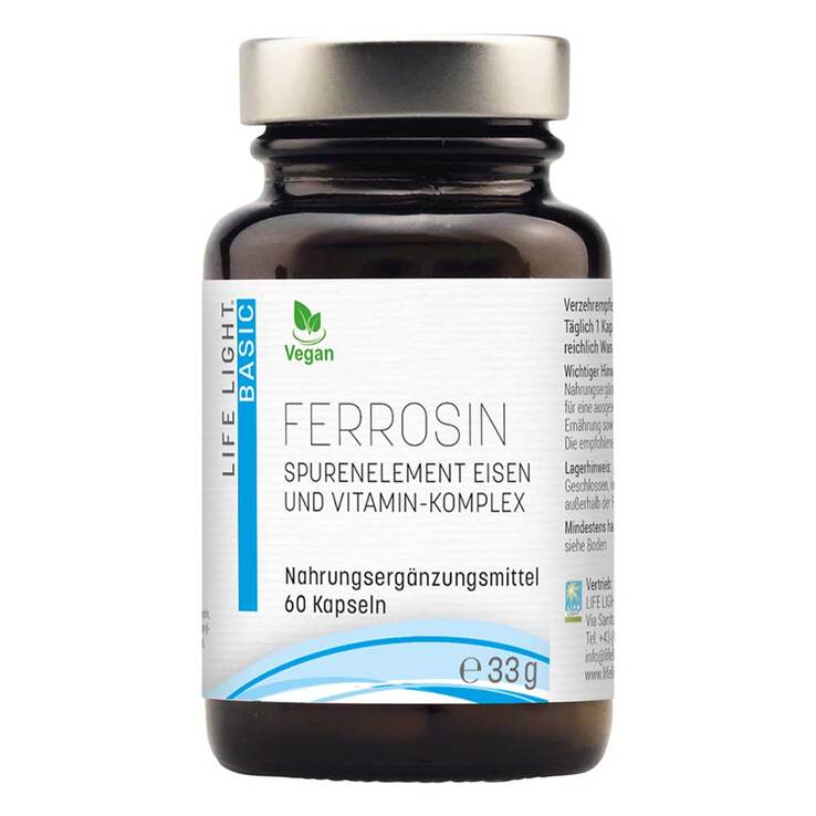Ferrosin Eisen 14 mg Kapseln, 60 St