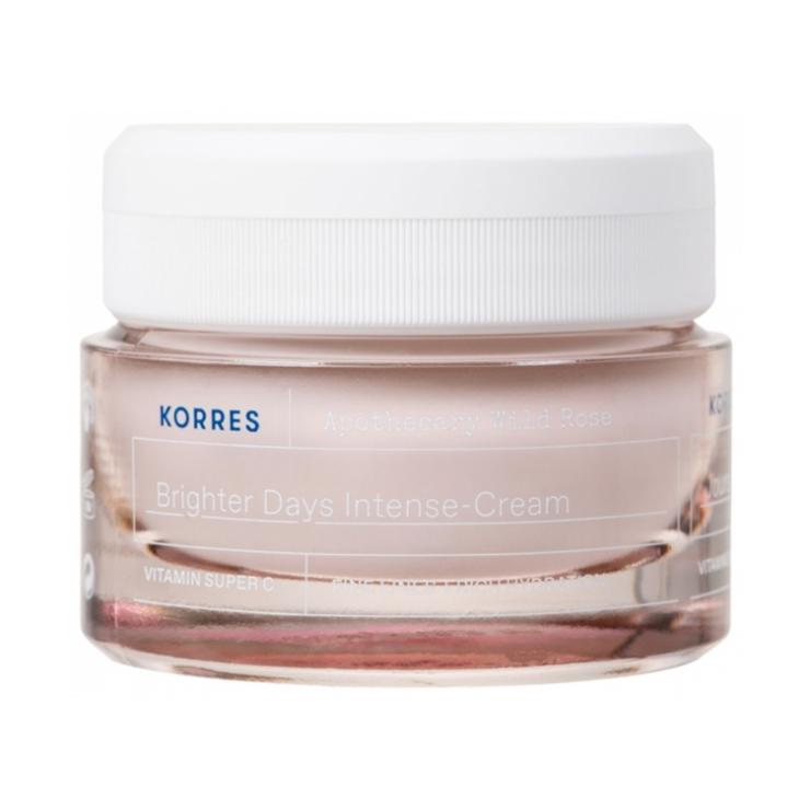 Korres Rose Sauvage crème intense Illuminatrice peaux sèches 40 ml