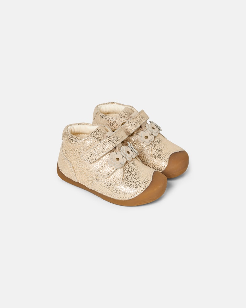 Petit Flower Ivory Glitter