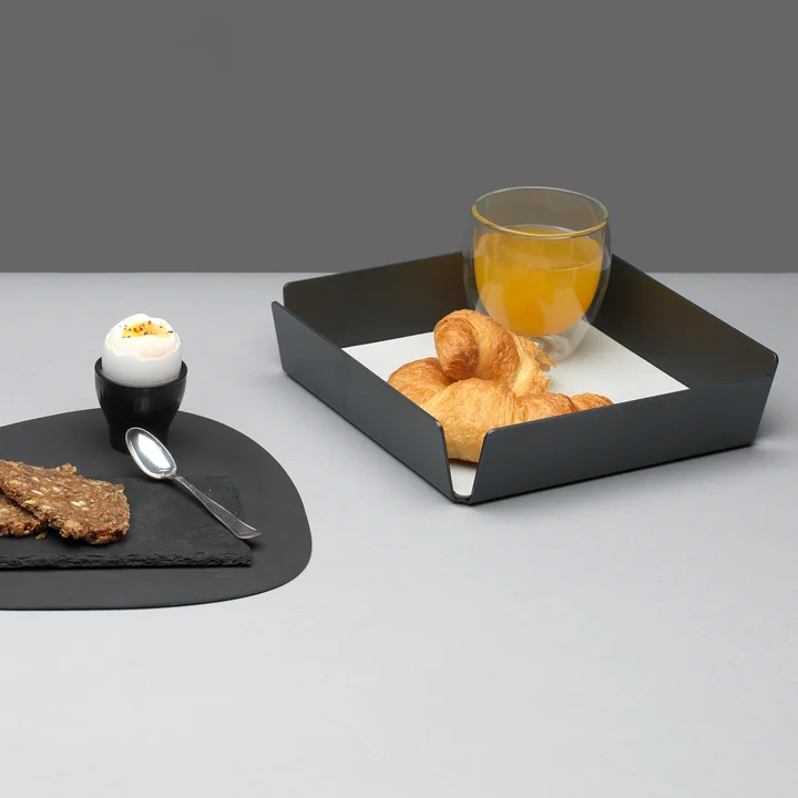 Lind DNA - Tablett Square Mini Double, Cloud braun / Nupo hellgrau - anthrazit