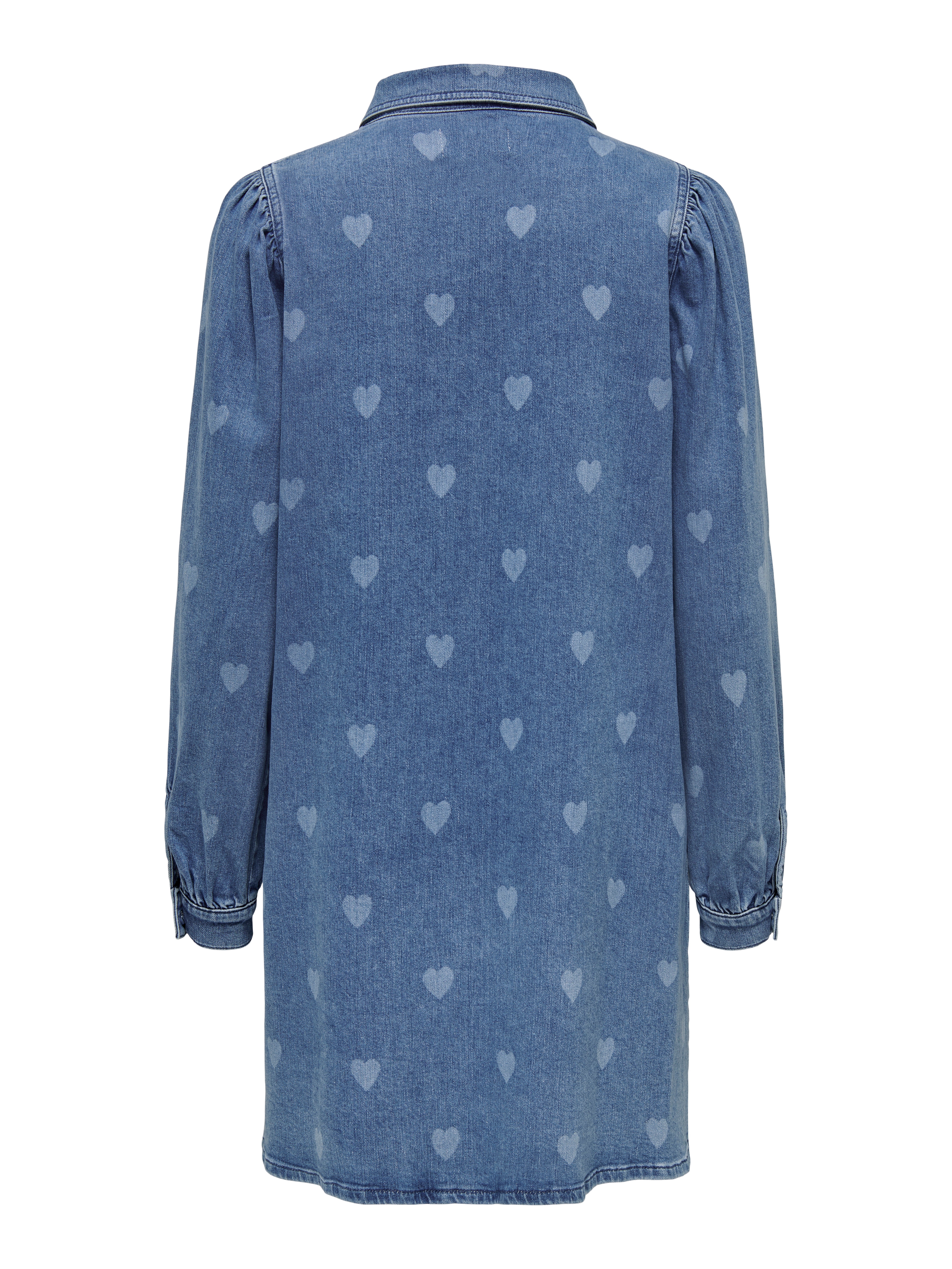 ONLALMA Kurzes Kleid Medium Blue Denim