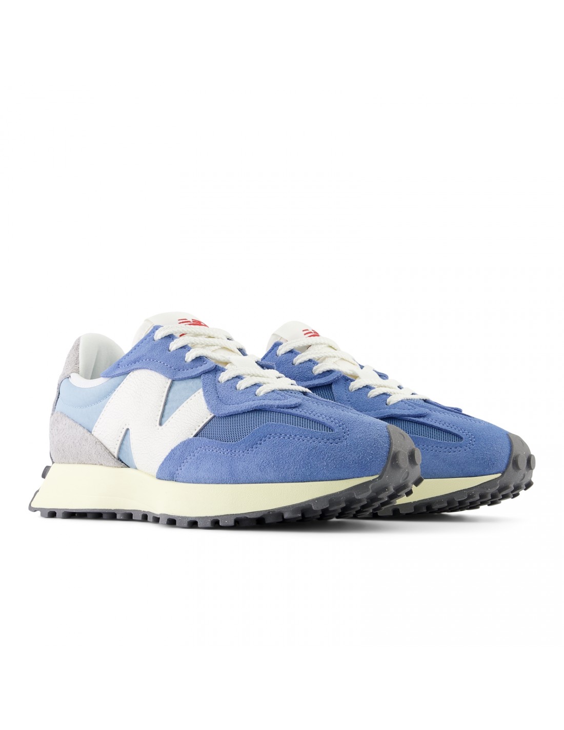 new balance Sneakers Femme 327 Bleu/Blanc Daim