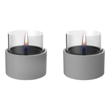 Tenderflame Breeze 10 grijs duo pack