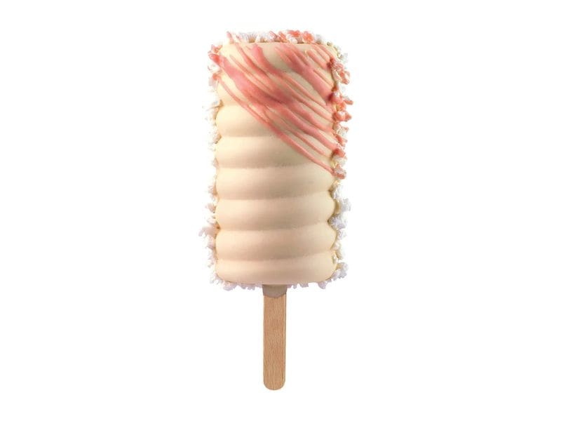 Silikomart Glaceform Silikonform für Eis – Tango Weiss 2 Formen a je 2 Mulden samt Holzstäbchen und Rezept