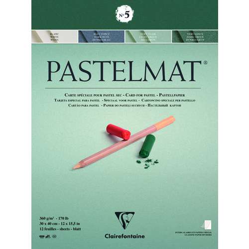 Clairefontaine PASTELMAT® Pastellblock N° 5