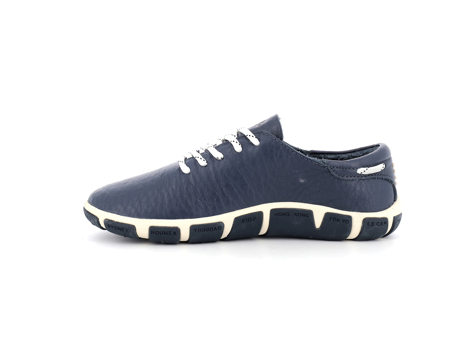 Tbs-JAZARU Cuir Marine
