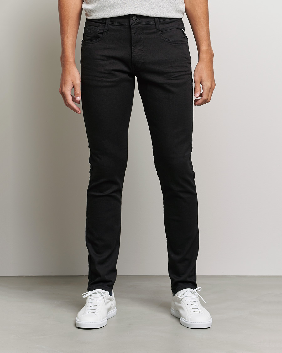 Replay Anbass Powerstretch Jeans Black