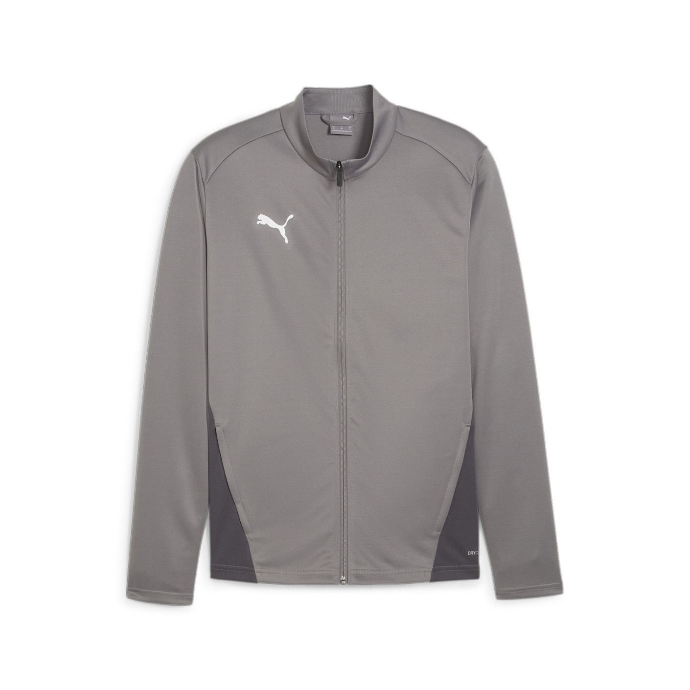 PUMA teamGOAL Trainingspak Full-Zip Grijs Zwart Wit