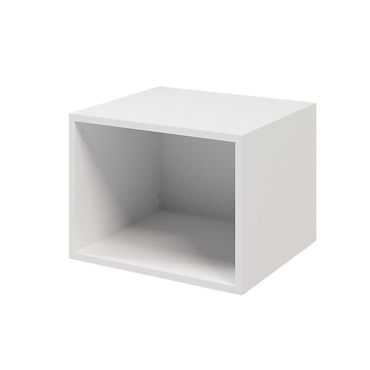 Caisson blanc GoodHome Atomia H. 37,5 x L. 50 x P. 45 cm