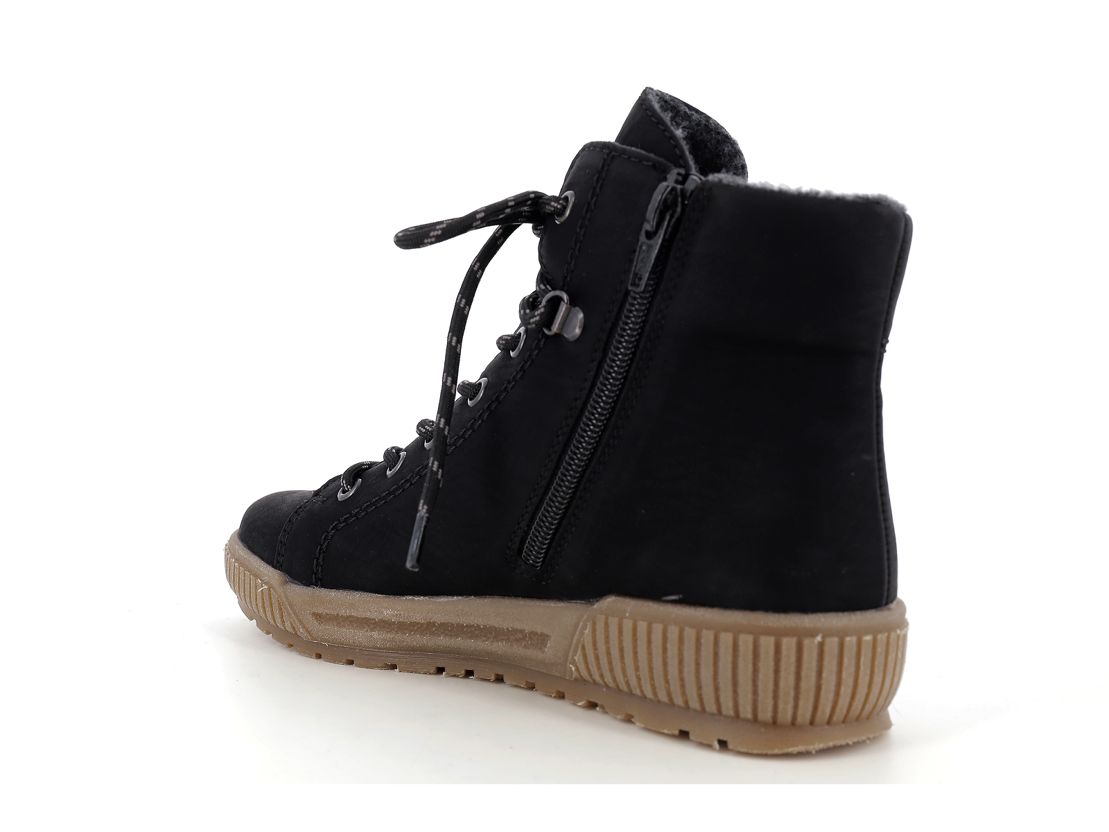 Rieker-N0730 Synthétique Noir