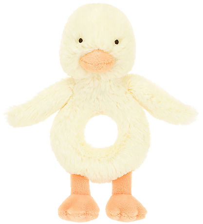 Jellycat Ringrassel - 18x8 cm - Bashful Duckling