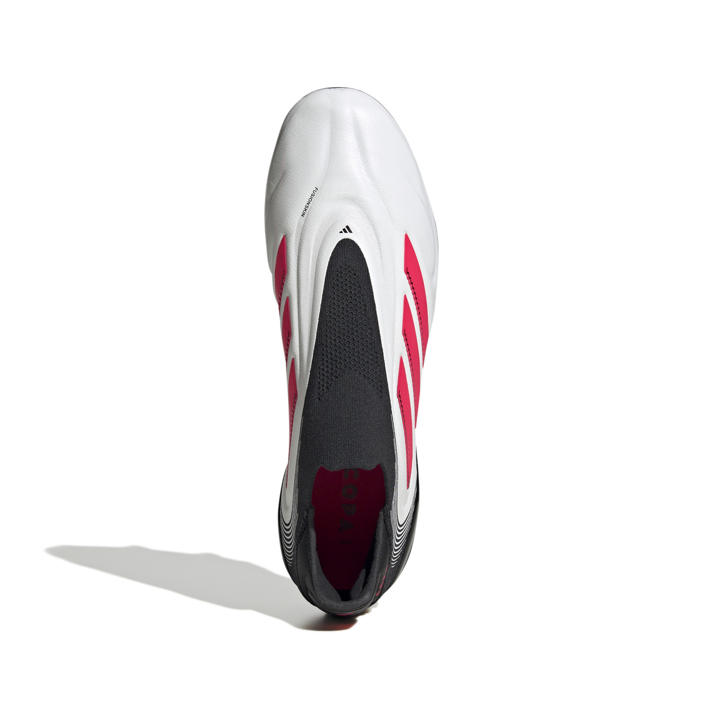 Adidas Copa Pure III Elite Veterloze IJzeren-Nop Voetbalschoenen (SG) Wit Zwart Rood