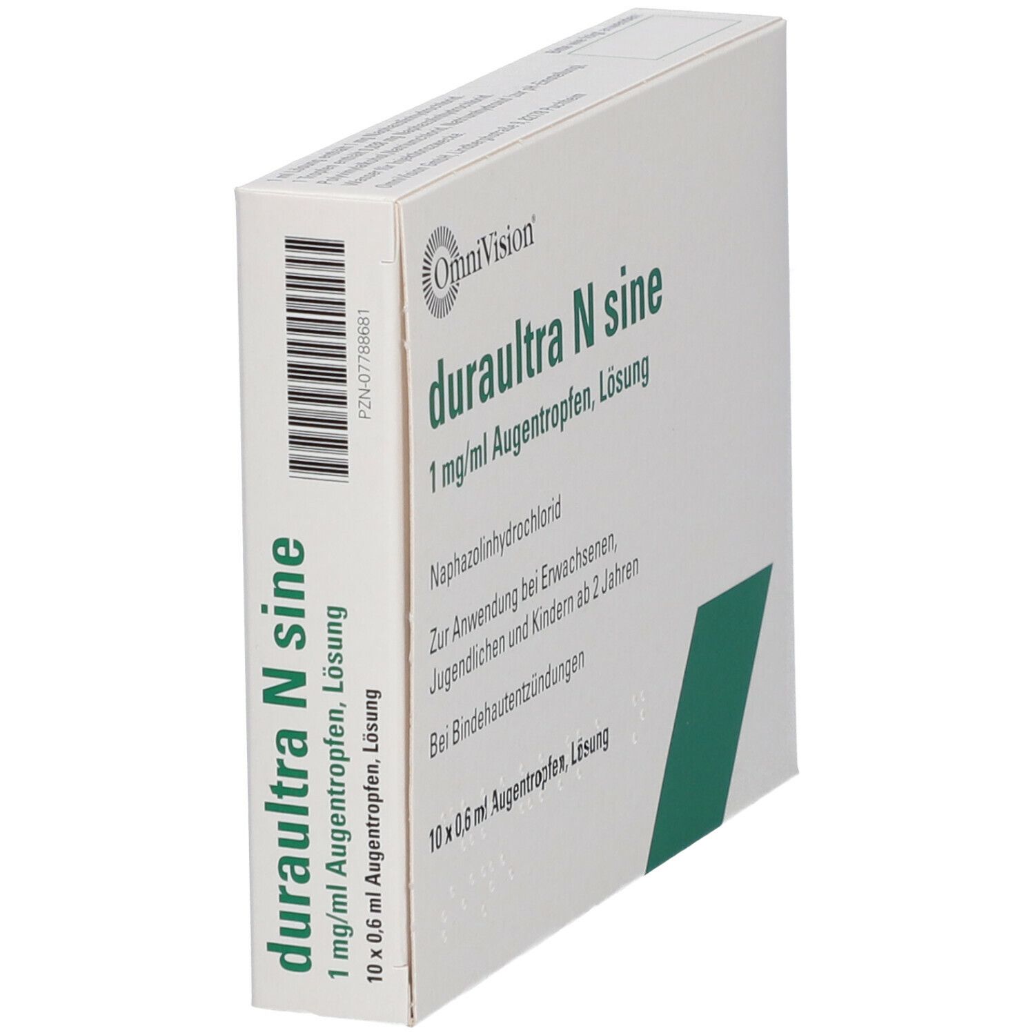 duraultra N sine 1 mg/ml Augentropfen