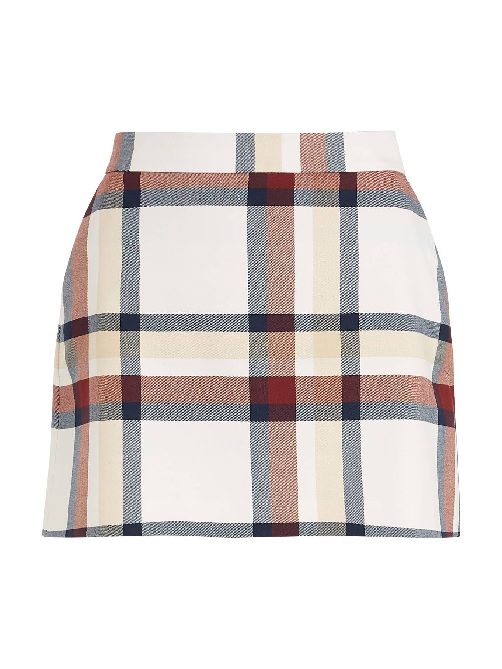 Tommy Hilfiger| Damen GLOBAL CHECK MINI SKIRT