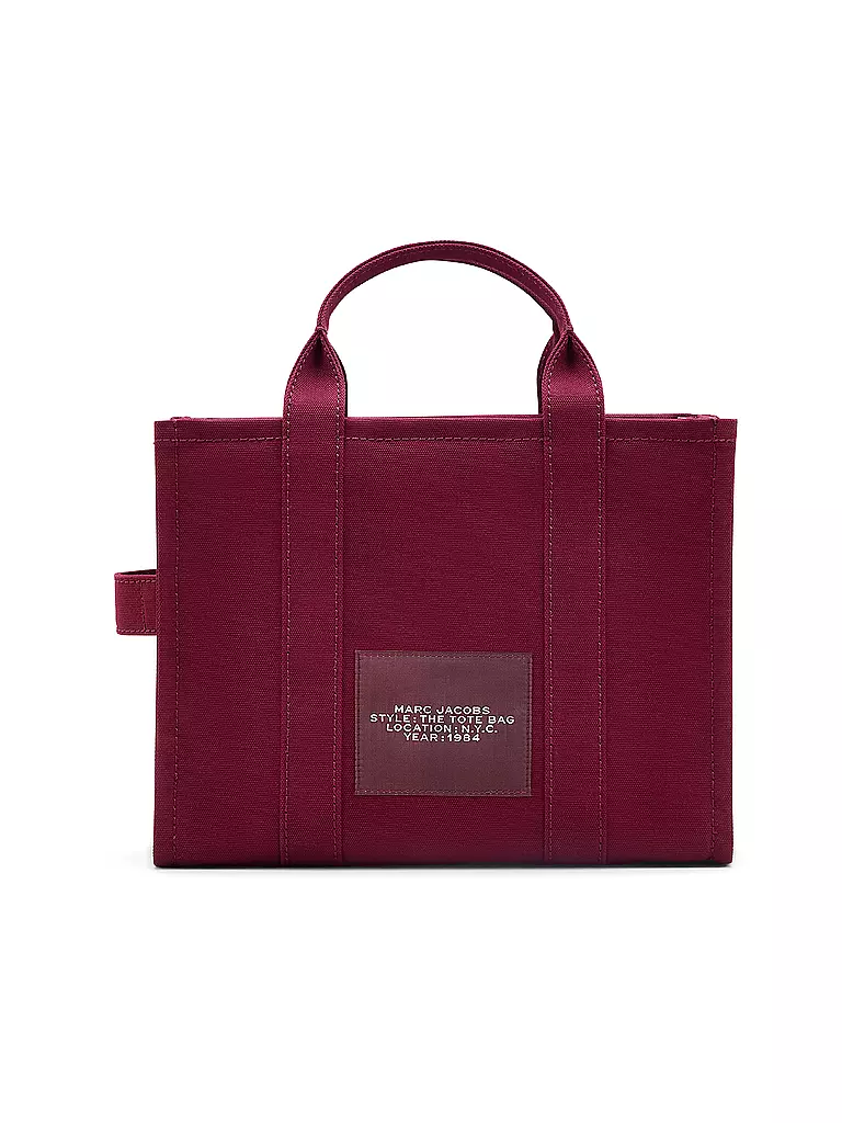 MARC JACOBS Tasche - Tote Bag THE MEDIUM TOTE CANVAS dunkelrot