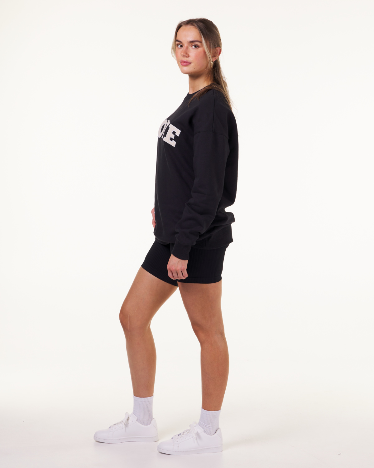 Bumpro Love Oversized Crewneck Black
