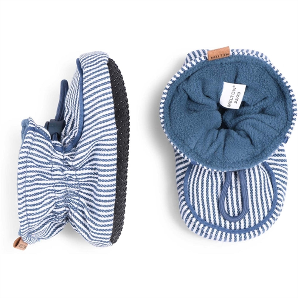 Køb MELTON Striped Tekstil Futter Dark Demin